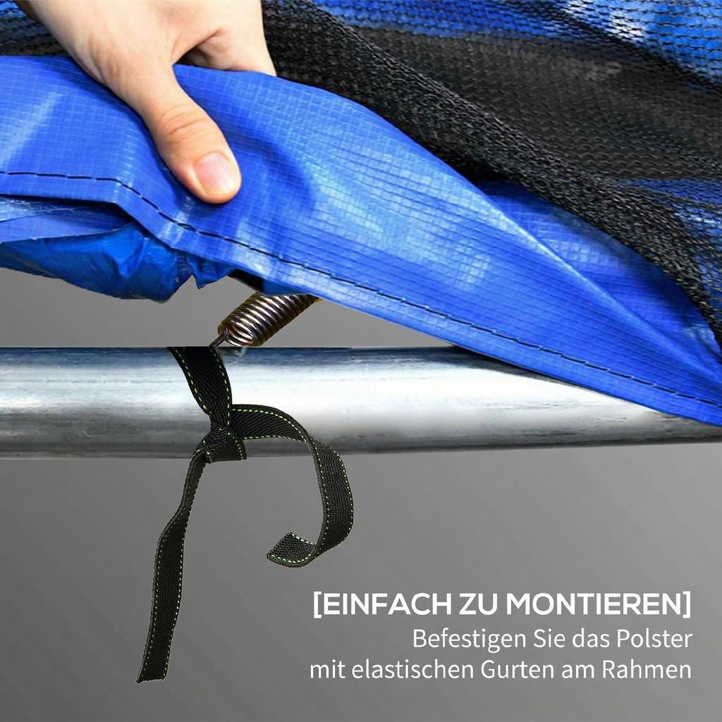 Replacement Edge Cover for Trampolines, Waterproof, Tear-Resistant, diameter 244 cm, Multicolor