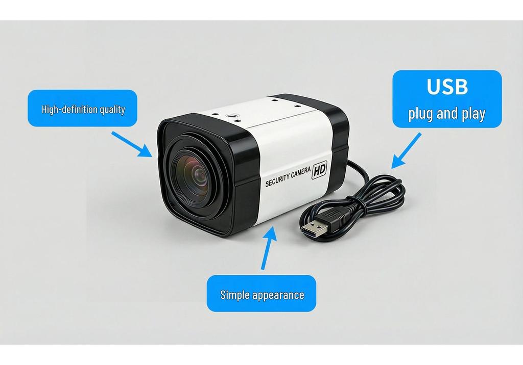 50MP USB HD Autofocus Live Streaming Driver-Free Camera for Computers