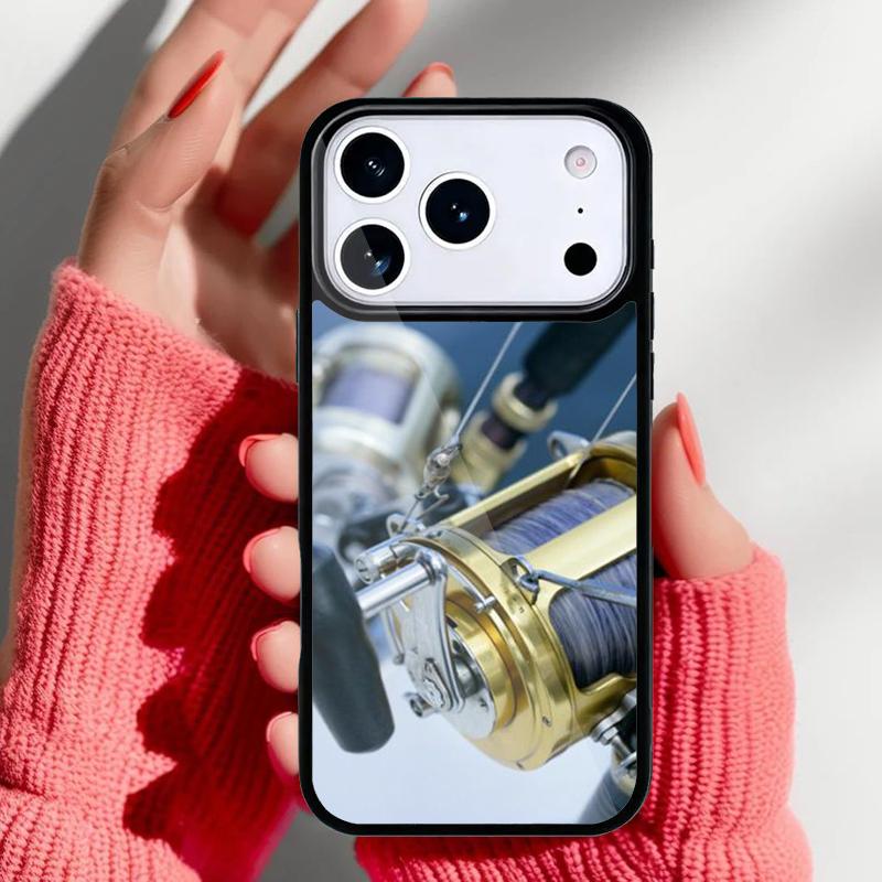 Carp Fishing Fish Phone Case for iPhone 17 16 15 14 13 Pro Max Back Cover for 12 11 Pro Coque
