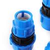 25-50mm to 20-40mm PE Pipe Reducer Direct Head Hose Connector Adapter Garden Farmland Irrigation Straight Reducer Fittings
