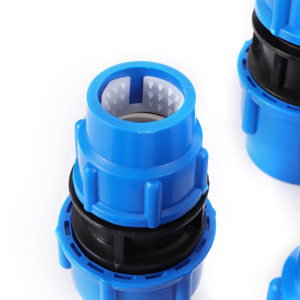 25-50mm to 20-40mm PE Pipe Reducer Direct Head Hose Connector Adapter Garden Farmland Irrigation Straight Reducer Fittings