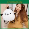 Adorable Sparrow White Plushie Backpack Cartoon Toy Bag Girls Students Travel