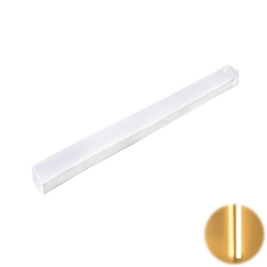 10/20/30СМ Светодиодный светильник с датчиком движения PIR, Перезаряжаемый через USB, Беспроводной ночник для спальни