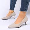 2024 New Fashionable Versatile Stiletto Comfortable Slip-on Formal Women's High Heels Fashionable Pointed High Heels Zapatos