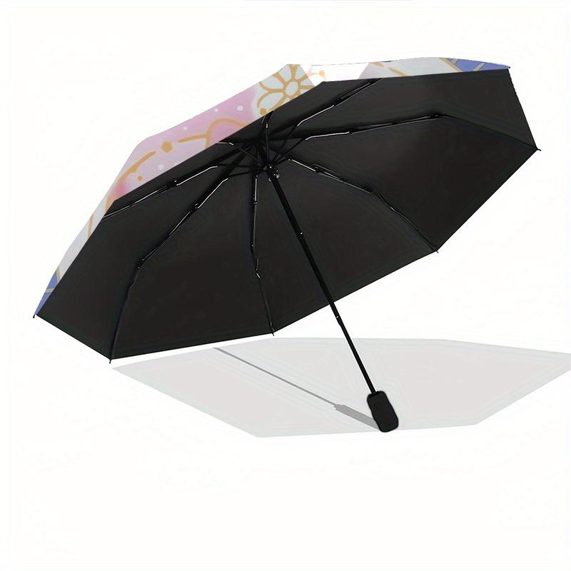1pc My Melody Cute Illustration Umbrella with Plastic Handle,Suitable for All Seasons Home Travel Outdoor UmbrellaSanlio006