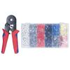 1800PcsSet Ferrule Crimping Tool Kit AWG 23?7 Crimper Plier with Wire Ferrules Portable Crimping