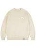 GRAVER [Unisex] Small Cloud Drawing Smile Sweatshirt_Cream