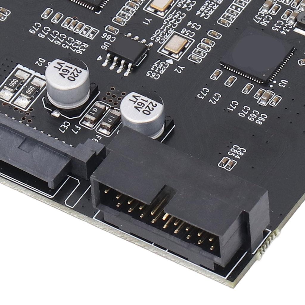 Карта PCI-E на USB 3.2 Gen 1, Карта расширения USB 3.2 PCI-E, 5 Гбит/с 3xUSB A 2xUSB C 5-портовая карта расширения PCI Express для ПК на Linux
