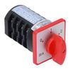 BERM Cam Changeover Switch 4 Terminals 3 Position Control Mounting Rotary Selector AC380V 20A