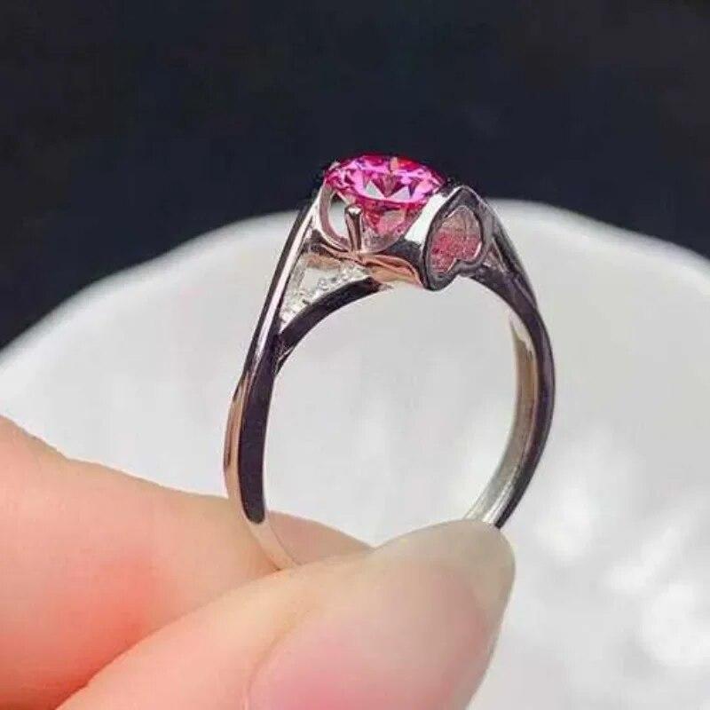 Sace Gems Сертифицированное GRA кольцо с муассанитом 1 карата, стерлинговое серебро 925 пробы, с покрытием из белого золота 18 карат, кольца для женщин, ювелирные украшения