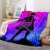 NARUTOUzumaki Naruto anime print blanket, warm and comfortable flannel blanket, suitable for bedrooms, sofas, beds, chairs, picn