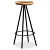 3 Piece Bar Set Solid Reclaimed Wood
