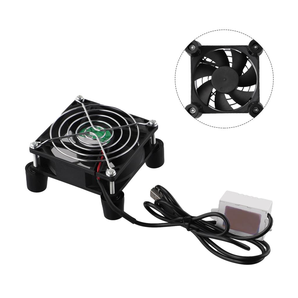 Infinite Adjustment Feature in a Quiet 5V USB Chassis Cooler Essential for Router & Console Lifespan Extension