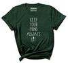 Inkmeso Женский топ с цитатами Keep Your Mind Always Lit, футболка с графическим принтом