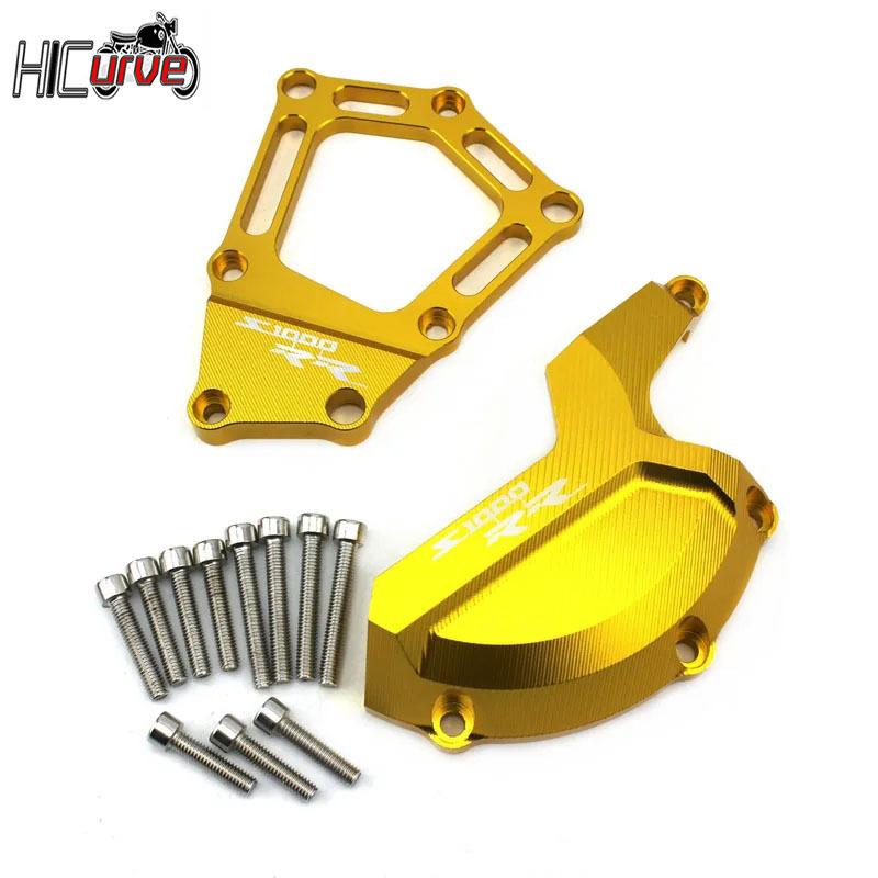 Для BMW S1000RR S1000 RR S 1000 RR HP4 K42 K46 2009 - 2018 2017 Мотоцикл Защита двигателя Крышка статора Слайдер Защитная крышка