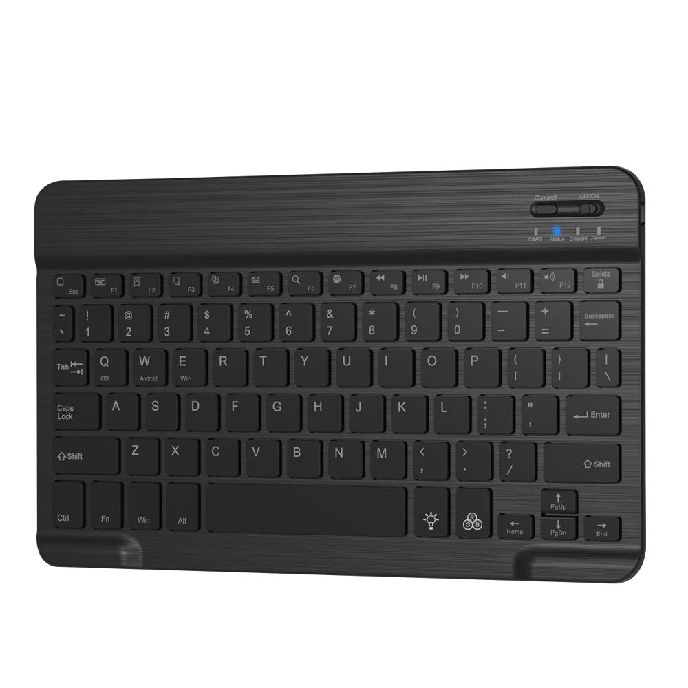 Silm bluetooth Keyboard for ipad Arabic and English 78 Key Wireless External Keyboard with Backlight bluetooth
