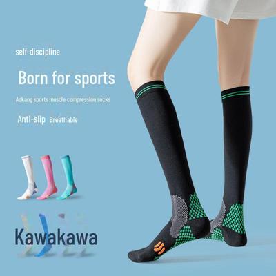 Женские компрессионные носки для бега и фитнеса летом