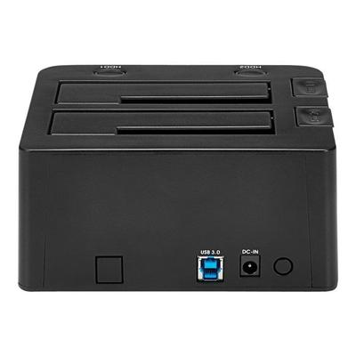 Док-станция - STARTECH - SDOCK2U33 - USB 3.0 - 2 жестких диска SATA III - Черный