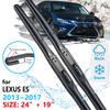 Car Front Wiper Blades For Lexus ES ES250 ES300h ES350 2013 2014 2015 2016 2017 Windscreen Windshield Wipers Windows
