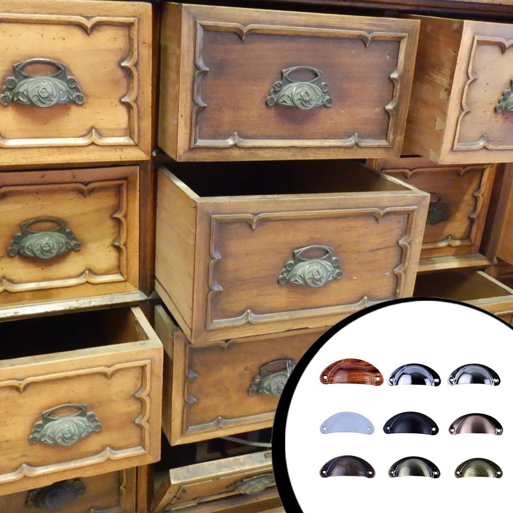 10 штук Ручка для ящика Металлическая дверная ручка Шкаф Оконная ручка-скоба Декоративная фурнитура Ручки Замена Украшение Сделай сам Накладная