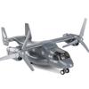 1/400 ScaleBell V-22 Osprey Aircraft Model Toy, Pull Back Toy Transport Plane with Sound and Light for Kids Toddler Boys Girls Gift Collection