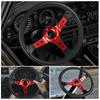 Universal 14inch 350mm Car Racing Steering Wheels Aluminium PU Deep Corn Dish Sport Drifting Steering Wheel STW020
