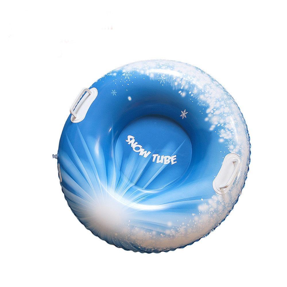 With Handle Snow Sledge Thicken Winter Snow Tube Practical Sledding Tube Ski Mat Toy