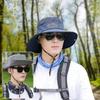 1 Piece Western Cowboy Hat For Women Men-Proof Hat Outdoor Fishing Camping Alpine Cap Summer Uv Bucket Hat