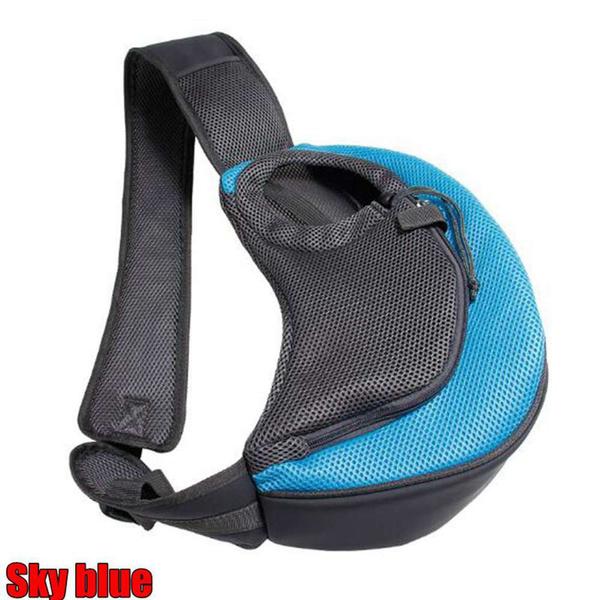Pet Sling Carrier - Small Dog Cat Sling Pet Carrier Bag Safe Reversible Comfortable Adjustable Pouch Single Shoulder Carry Tote Handbag