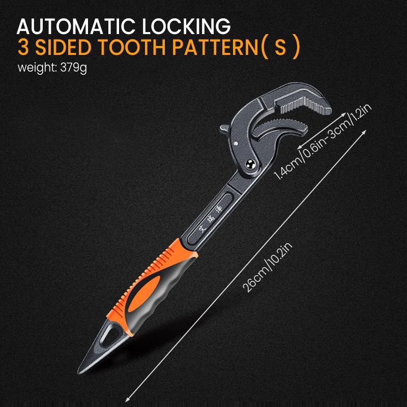 AIRAJ разводной ключ многофункциональный большой открытый трубный ключ для ванной комнаты из нержавеющей стали универсальный разводной ключ