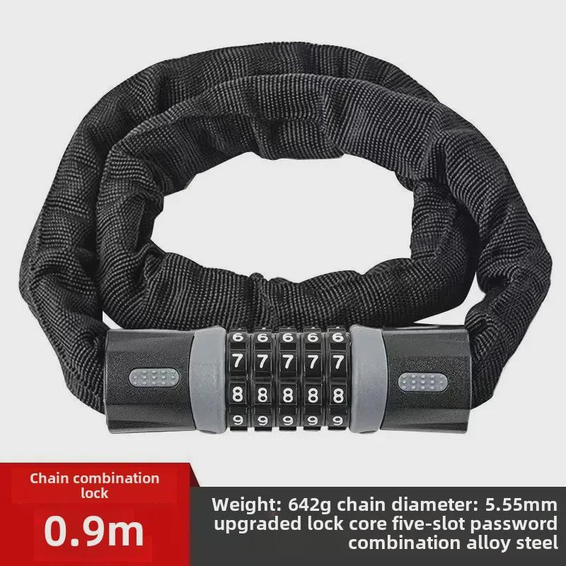 Anti-Theft Electric/Motorcycle Chain Lock with Password