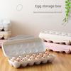 Stackable 18-Grid Egg Storage Box with Snap-On Lid, Anti-Collision & Breakage.
