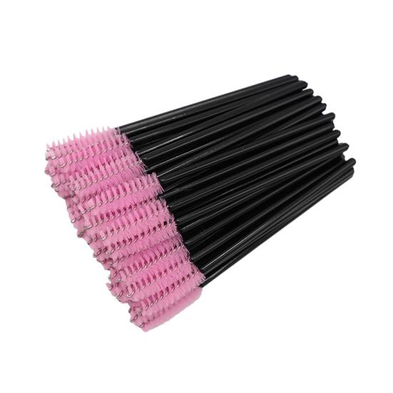 50 шт. одноразовая щеточка для ресниц, наращивание ресниц, щеточка для бровей, портативная щеточка для нанесения туши, аппликатор для макияжа глаз для женщин