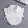 New Fake Victorian Stand Up Collar White Black Lace Collars Detachable For Women Blouse Lapel Shirt False Collar Woman