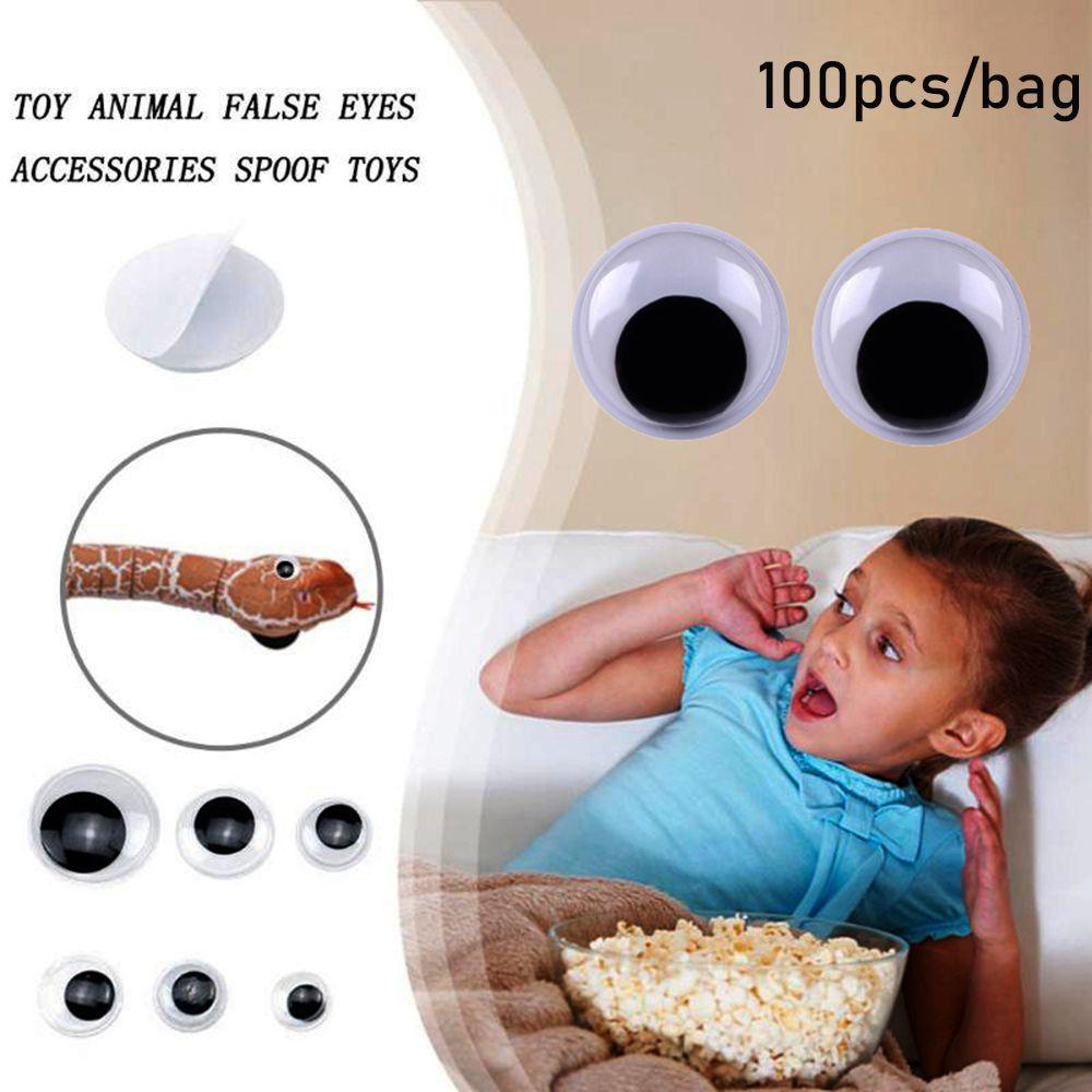 White Not Self-adhesive Stuffed Toys Parts Dinosaur Eye Doll Accessories Doll's Eyes Creative Gift