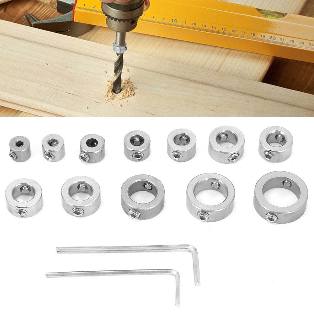 Drill Tool Accessories Woodworking Drill Locator Stop Bit Collar Depth Stopper Ring Ring Positioner