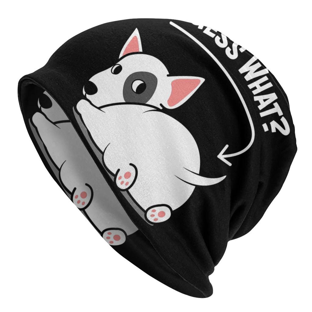 Английский бультерьер Skullies шапочки женские унисекс зимние теплые объемные шапочки шапка животное домашнее животное щенок вязаная шапка для лыж