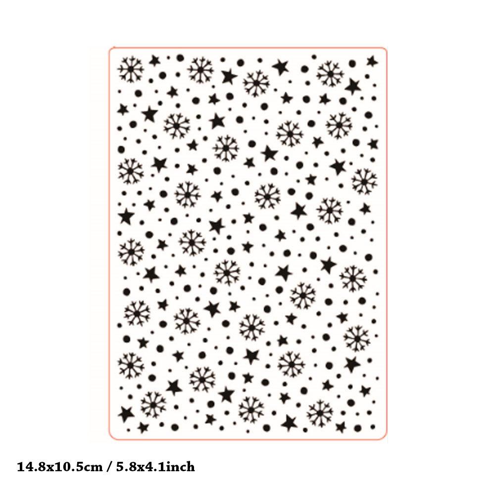 Цветочная лоза Пластиковые папки для тиснения Шаблоны Штампы Трафарет Лист Снежинка Пузырь Точка Рамка