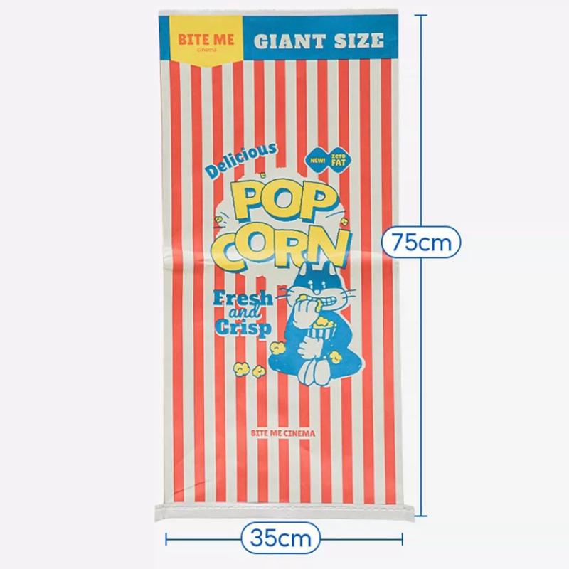 Креативная милая скрытая еда для домашних животных, кошек и собак, крафт-бумага, попкорн, бумажный пакет, головоломка, декомпрессионный звук, жевательная игрушка для собак