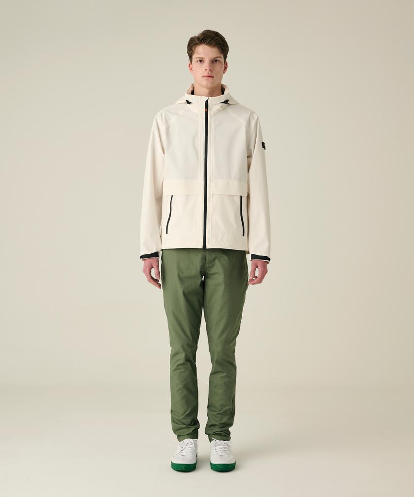 Corner Green Hybrid Golf Rain Jacket [Cream] Mgj33Cre