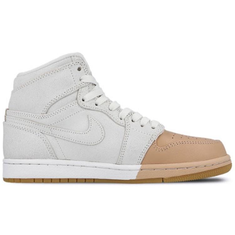 (WMNS) Air Jordan 1 Retro High Premium 'Dipped Toe White' Женские AH7389-107