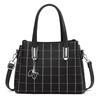 2023 New Fashion Plaid Tote Bag Large Capacity Women Casual Shoulder Crossbody Bag