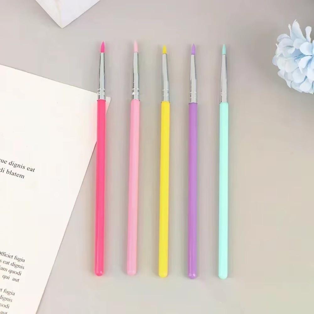 Silicone Concealer Brush Multifunctional Eye Shadow Brush New Nail Art Brush For Nail Painting
