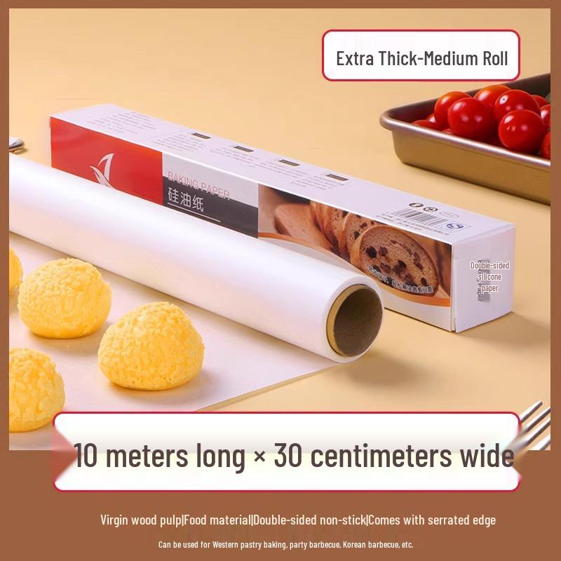 Маслопоглощающая силиконовая бумага для выпечки для духовки, барбекю и аэрофритюрницы