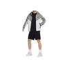 Nike Мужская толстовка с капюшоном на молнии Sportswear Tech Fleece Windrunner Светло-серебристый Темно-серый меланж Черный FB7922-014