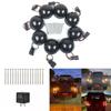 8PCs/Kit Smoke For Land Rover 90/110 83-90 Defender 90-16 Led Upgrade Kit Replace Front Rear Indicator Tail Stop Position Light