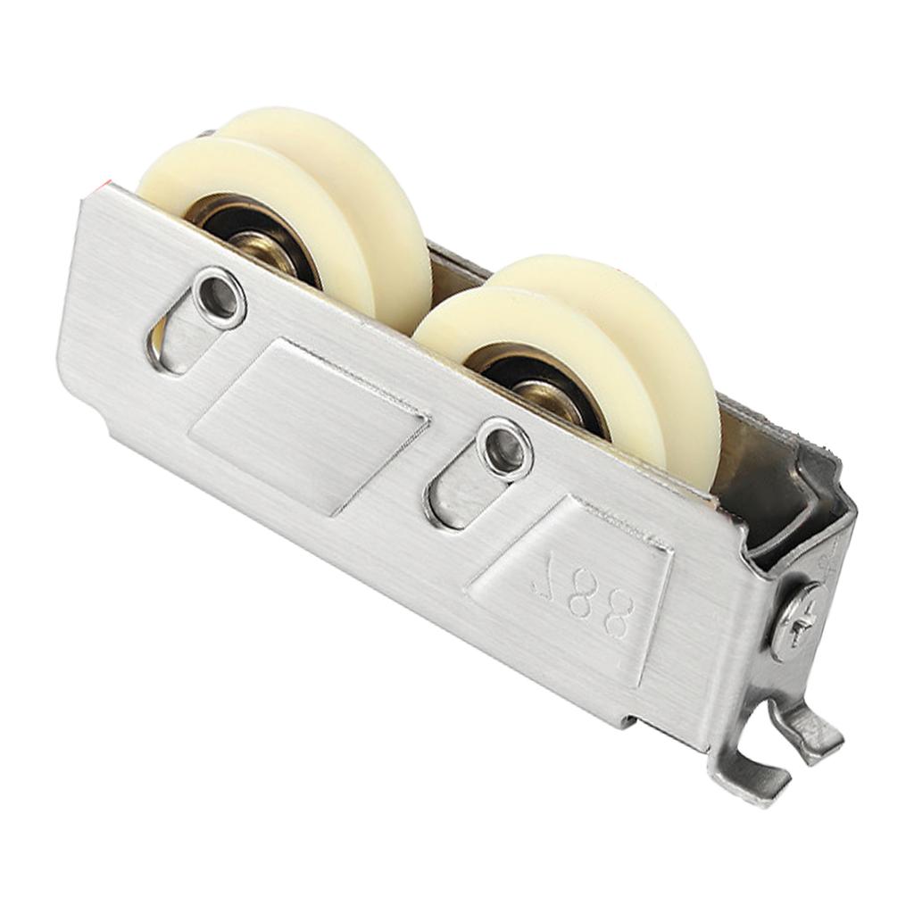 Обновления Ролики для окон Раздвижные оконные ролики Стальные/нейлоновые Направляющие ролики для окон Простая установка для раздвижных дверей