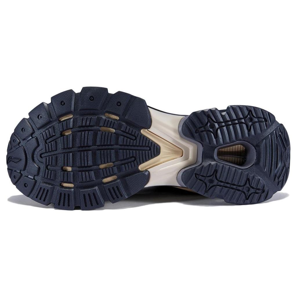 Li Ning Furious Rider BOW Нескользящие Низкие Беговые Кроссовки Мужские Серые AZGT067-1