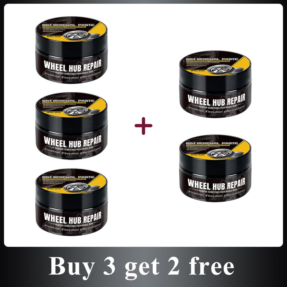 Car Wheel Scratch Repair Agent Car Rim Scratch Renovation Paste For Steel Alloy Wheel Surface Repair Polishing