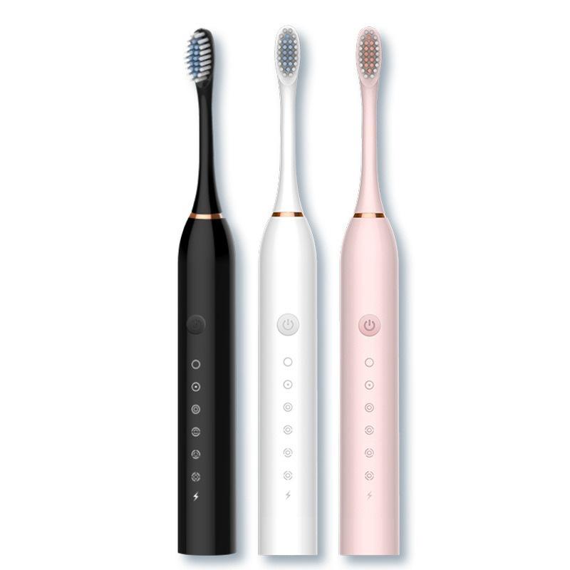 Electric Toothbrush Adult Rechargeable Automatic Sonic Water Washing Fine Soft Hair Waterproof Male and Female Students Couple Set